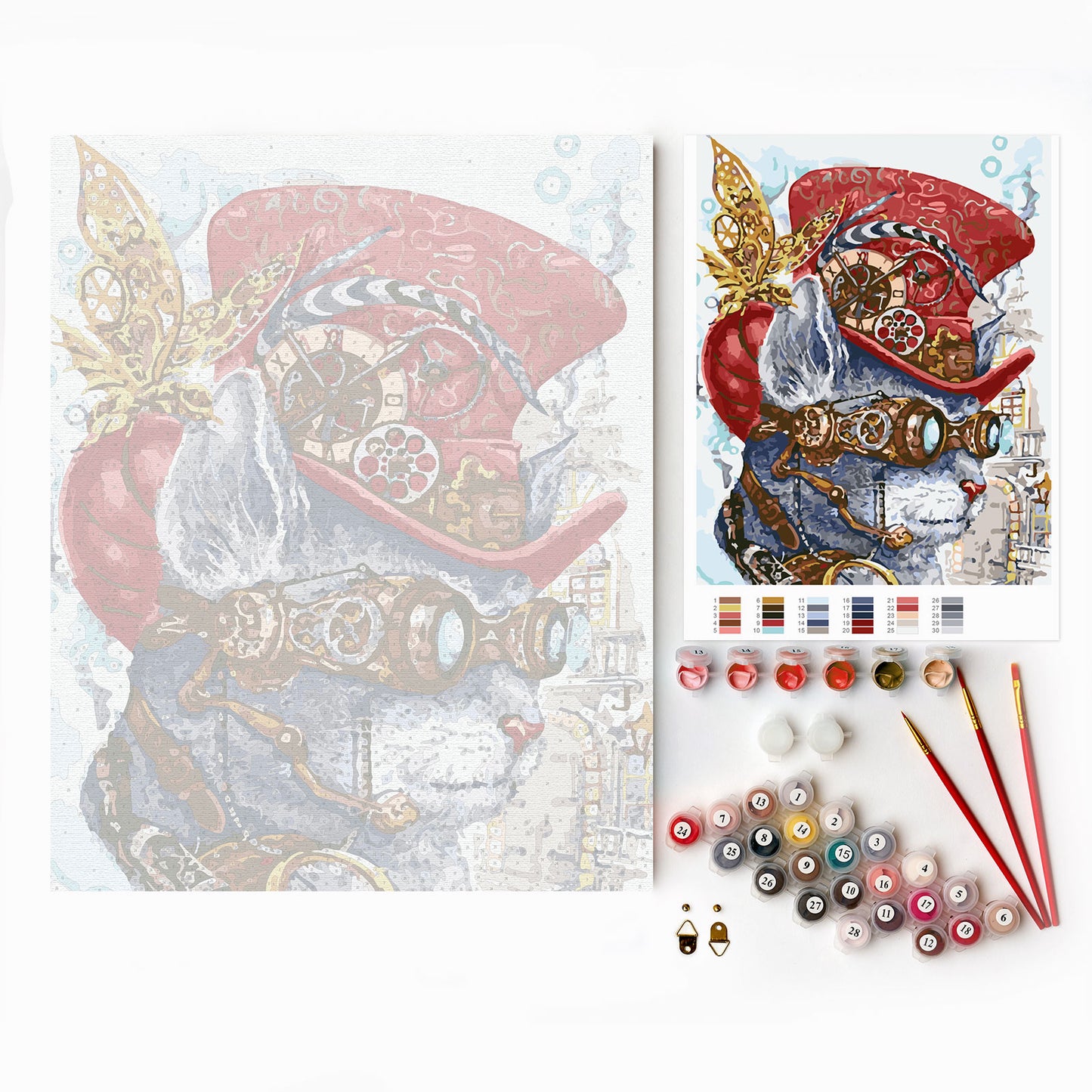 Mg2457e - сюрреалістичний кіт