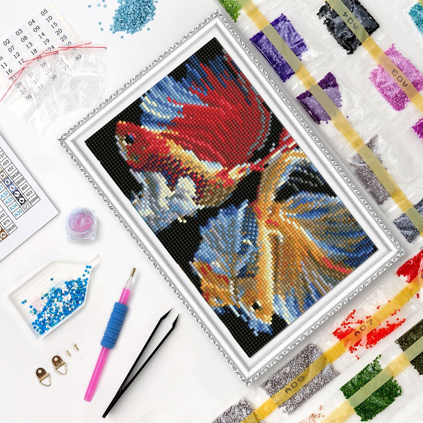 Живопись алмаза - LC052E - исполнение желаний