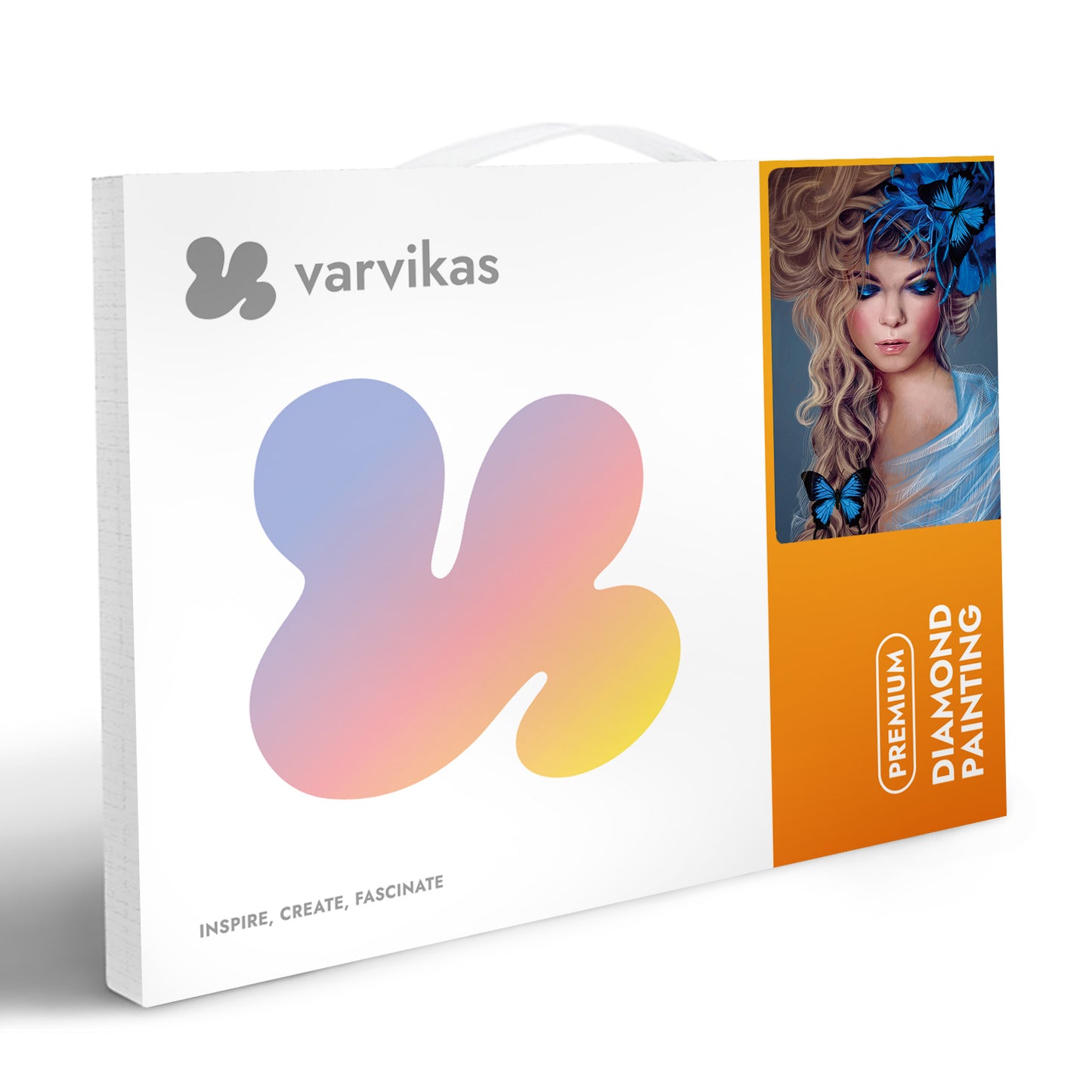 Diamond Painting - LE109e - Girl with Butterflies