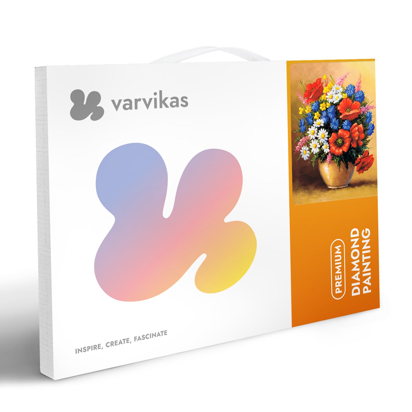 Діамантова картина - LE117E - Букет з марок