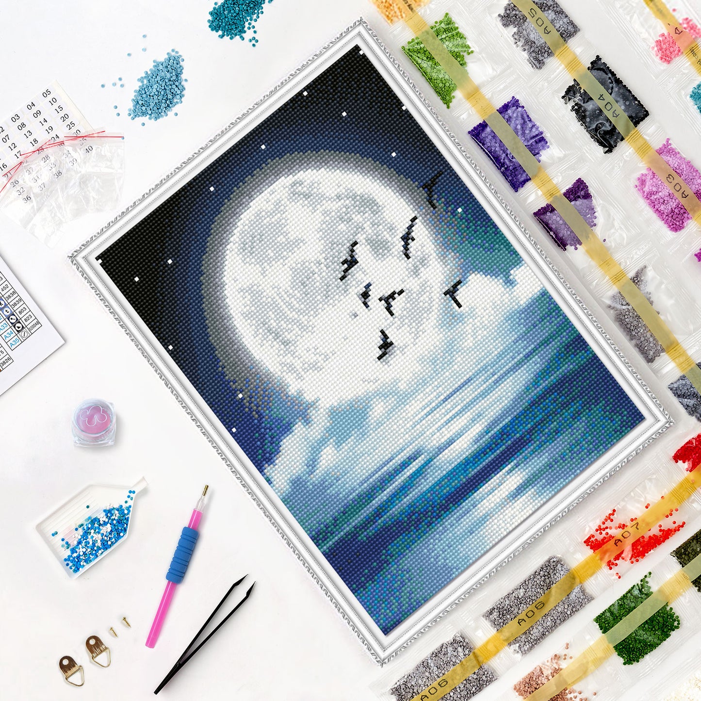 Diamond Painting - LE141e - Under the Moonlight