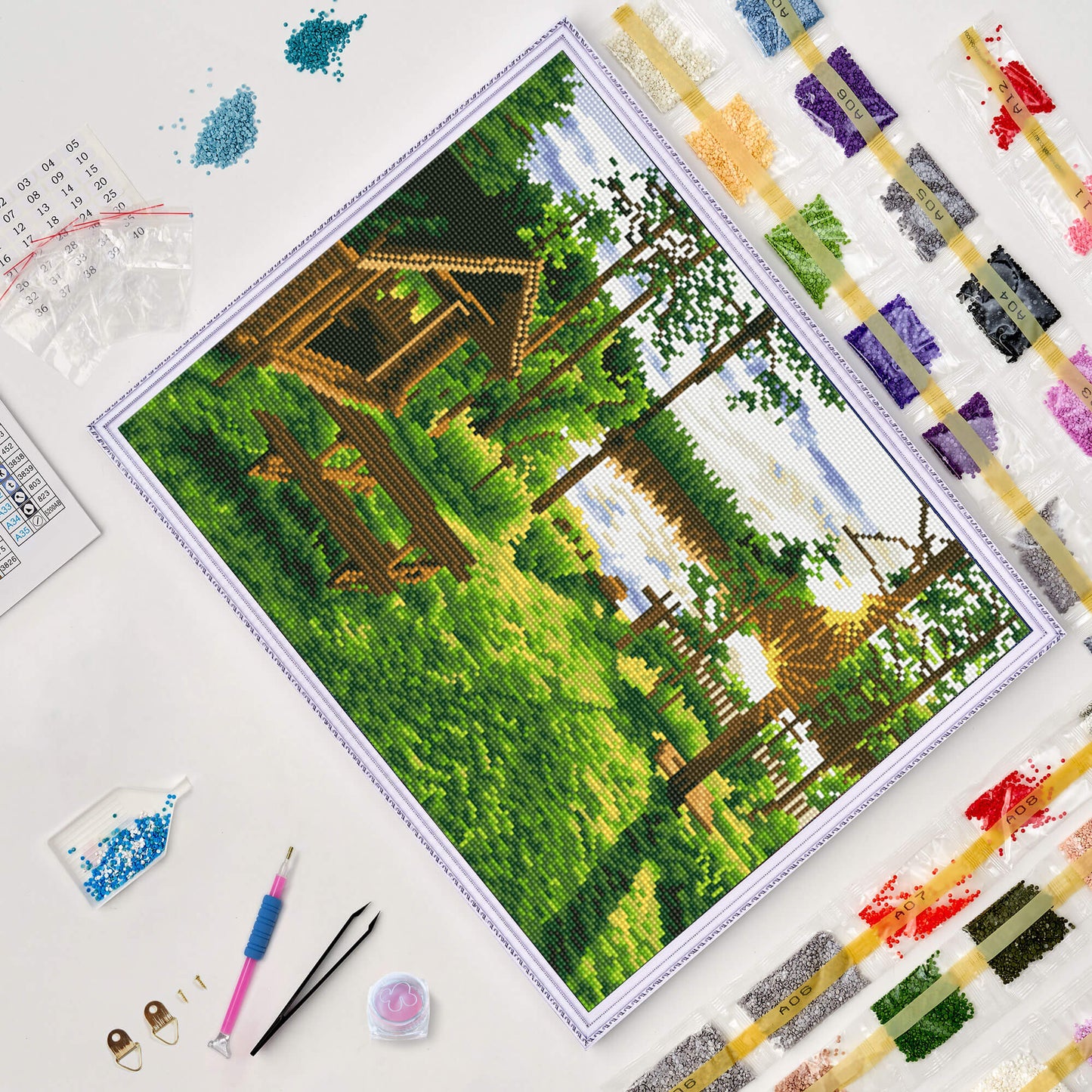 Diamond painting - LG209e - Picturesque Place Image 5