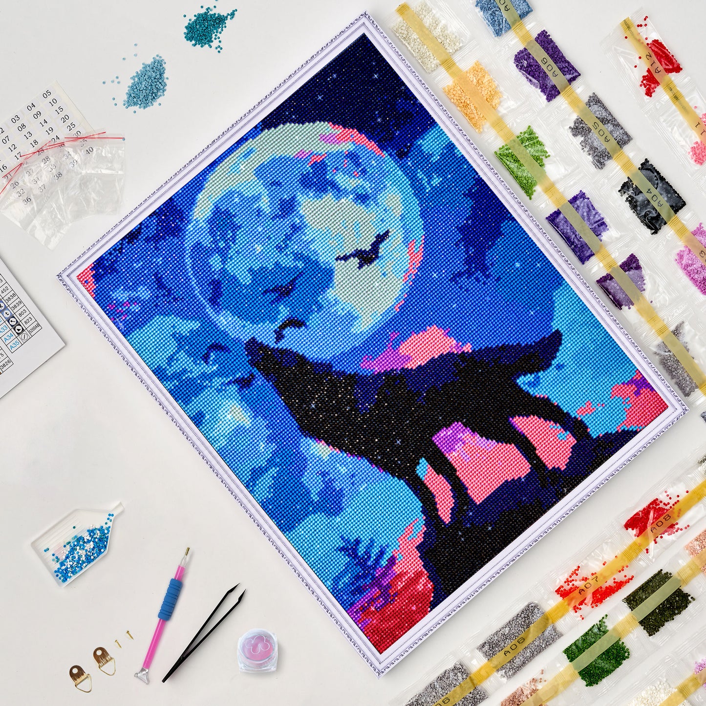 Diamond Painting - LG230e - Full moon