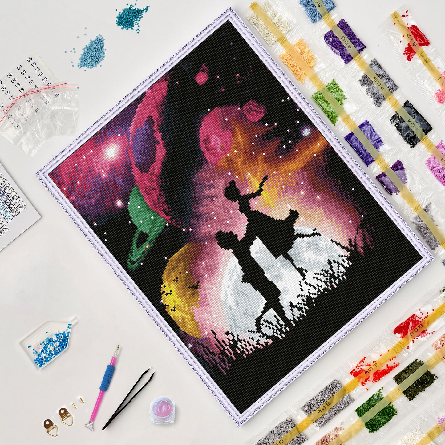 Діамантова картина - LG310E - Перше кохання