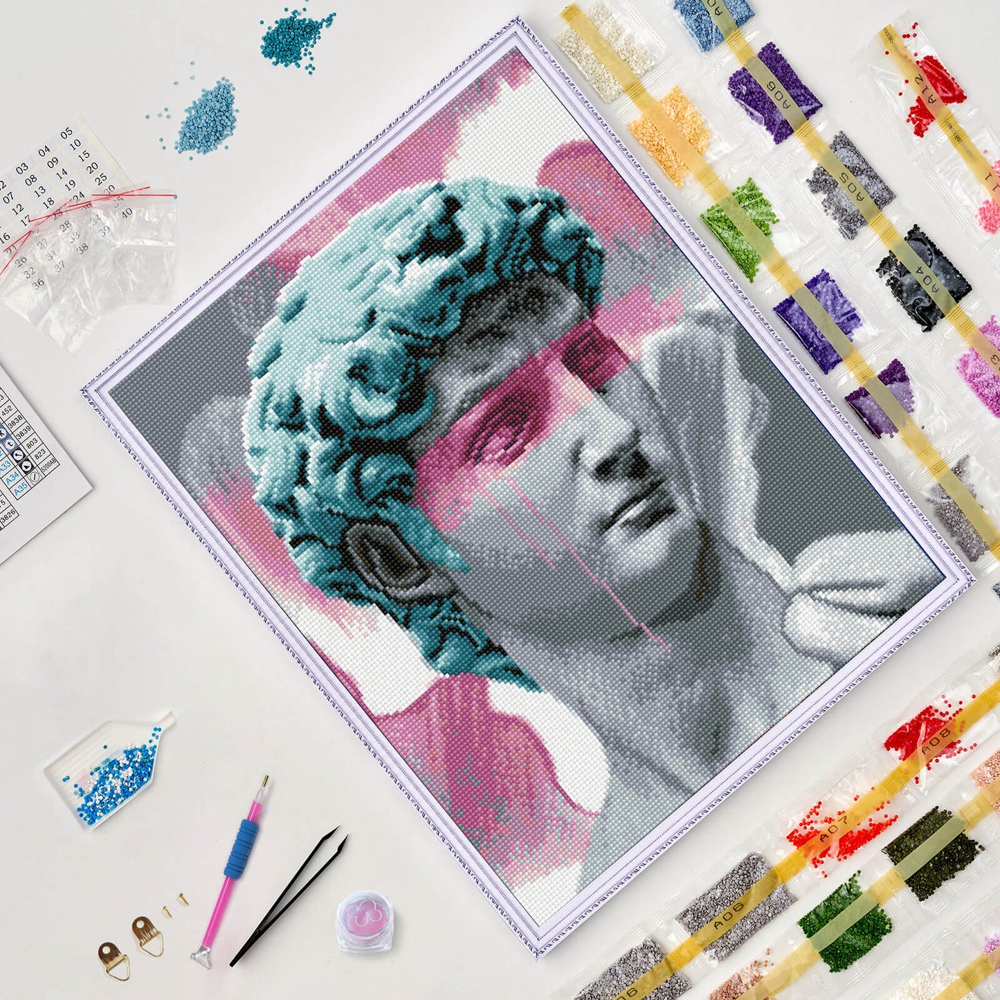 Diamond painting - LG324e - David Image 5