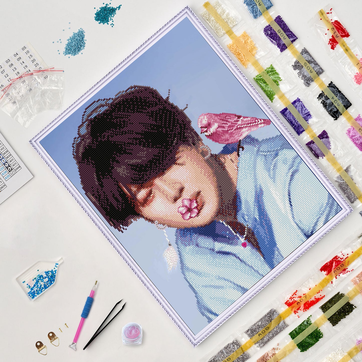 LG340E - Джимін з птахом