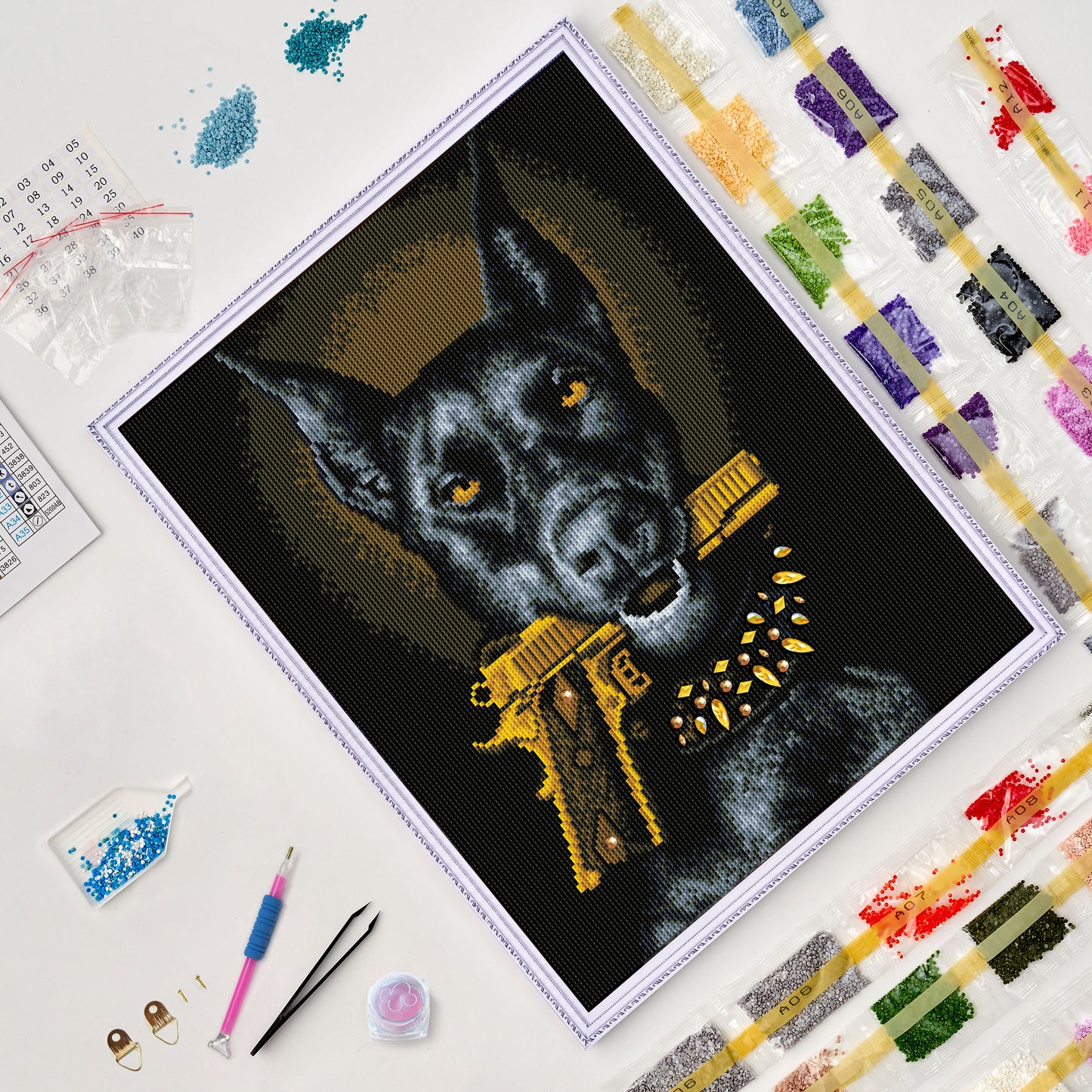 Diamantmalerei - LG348E - Wächter der Ordnung