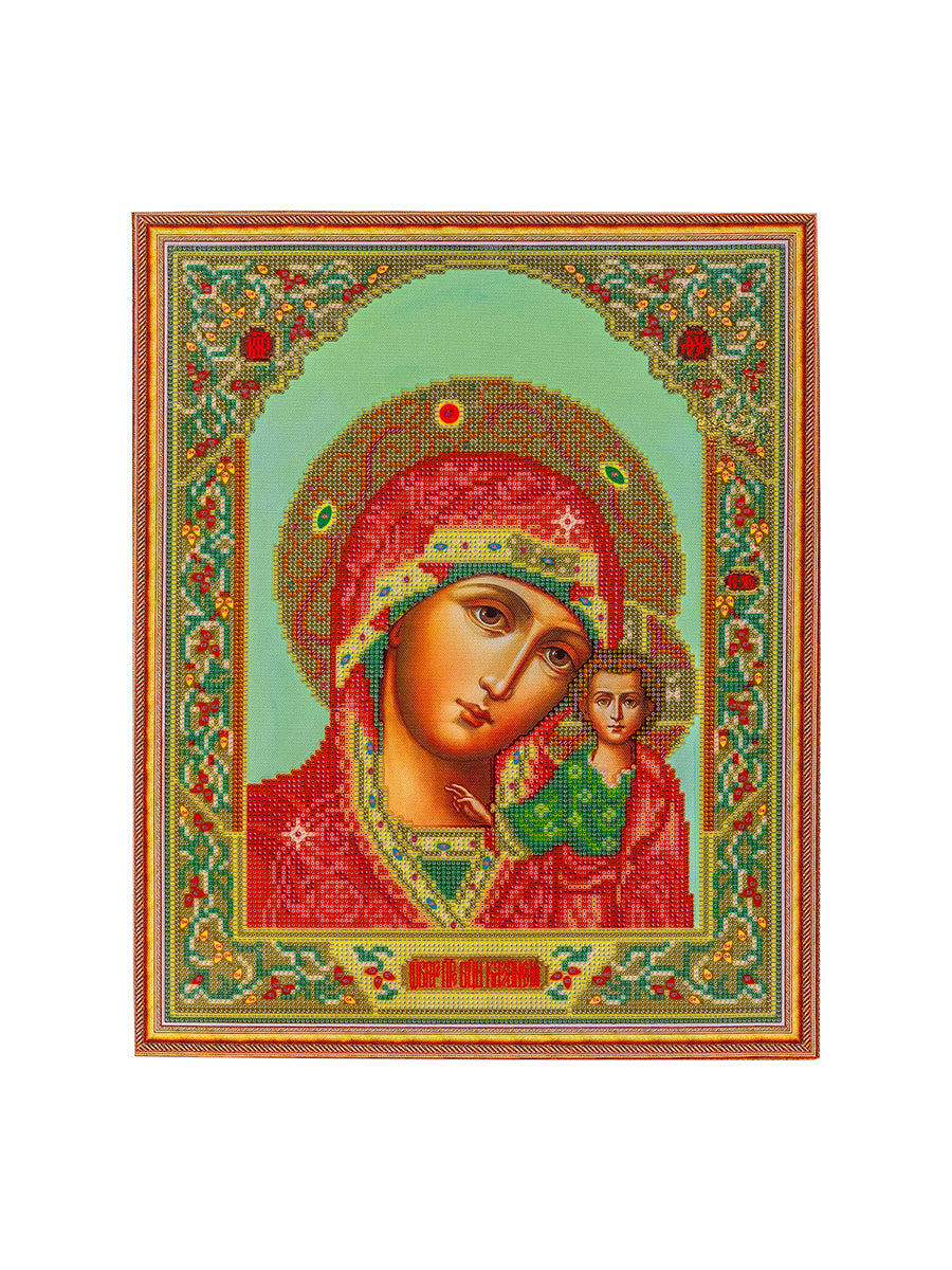 Diamond painting - LGP022e - Icon of Our Lady of Kazan Image 6
