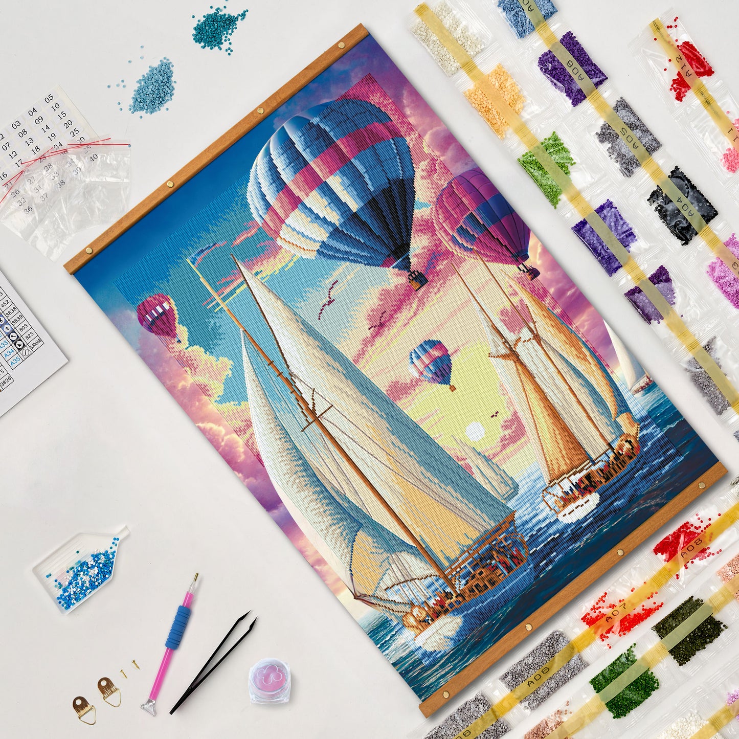 Diamantmalerei - LZH003E - Dawn Voyager