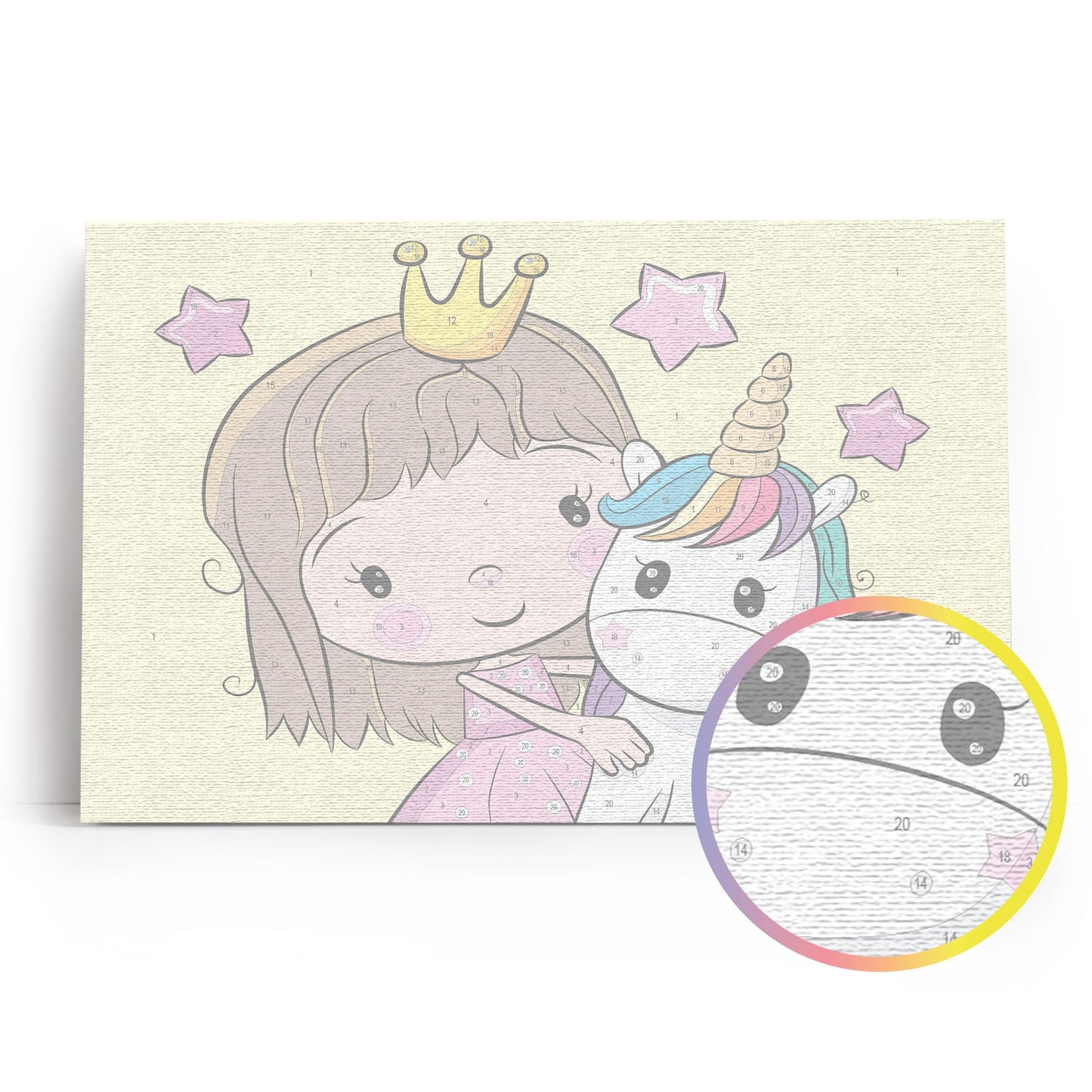 MC1103e - Princess with a Small Unicorn