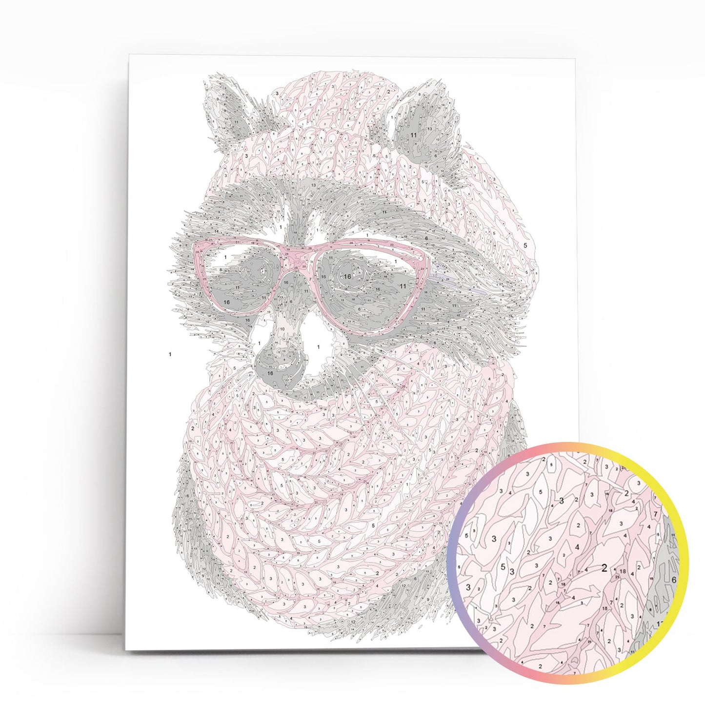 ME1108E - Єнот з окулярами