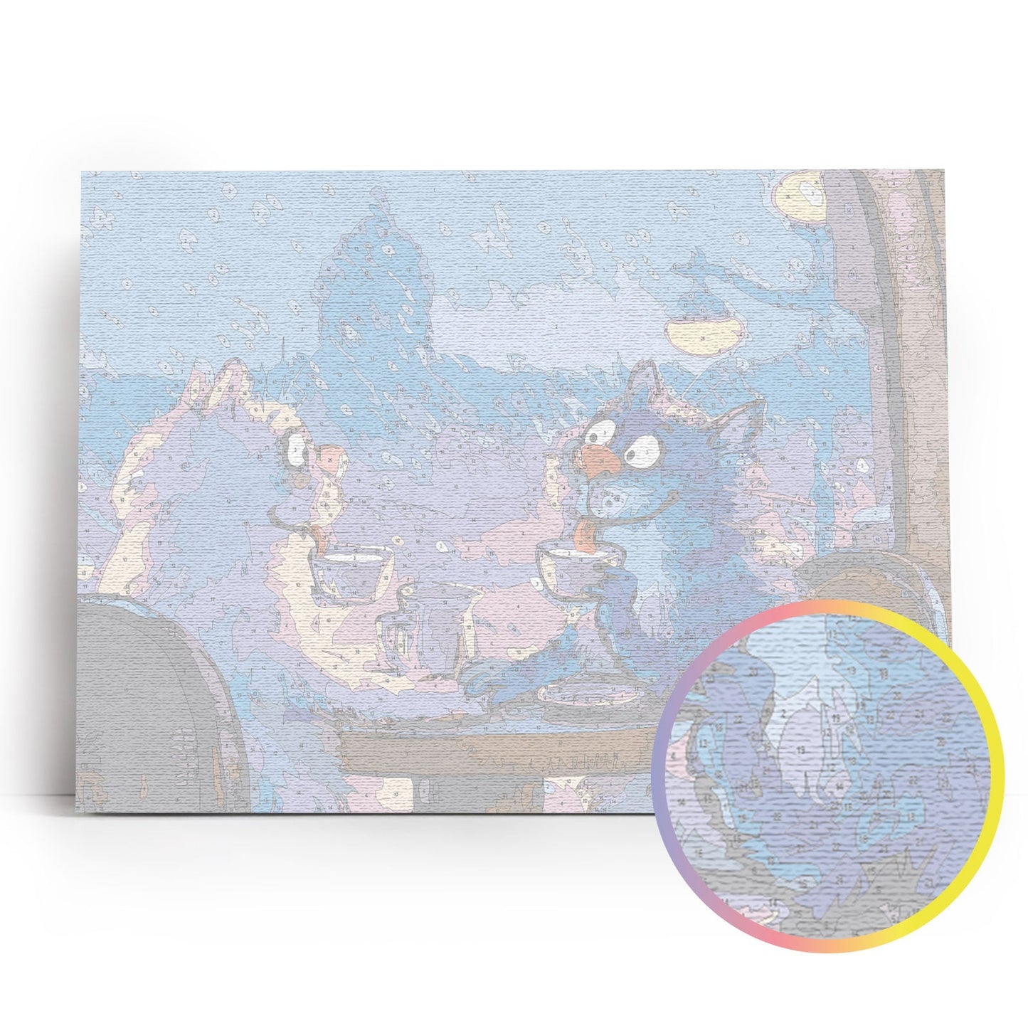 Painting by numbers - ME1132e - Cats - Rendezvous Image 6