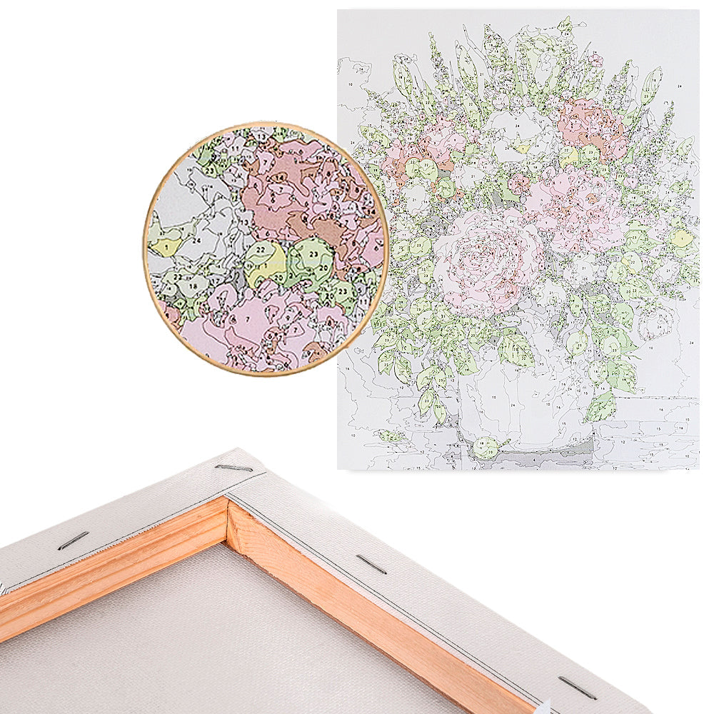 Painting by numbers - MG2060e - Bright Peonies Image 6