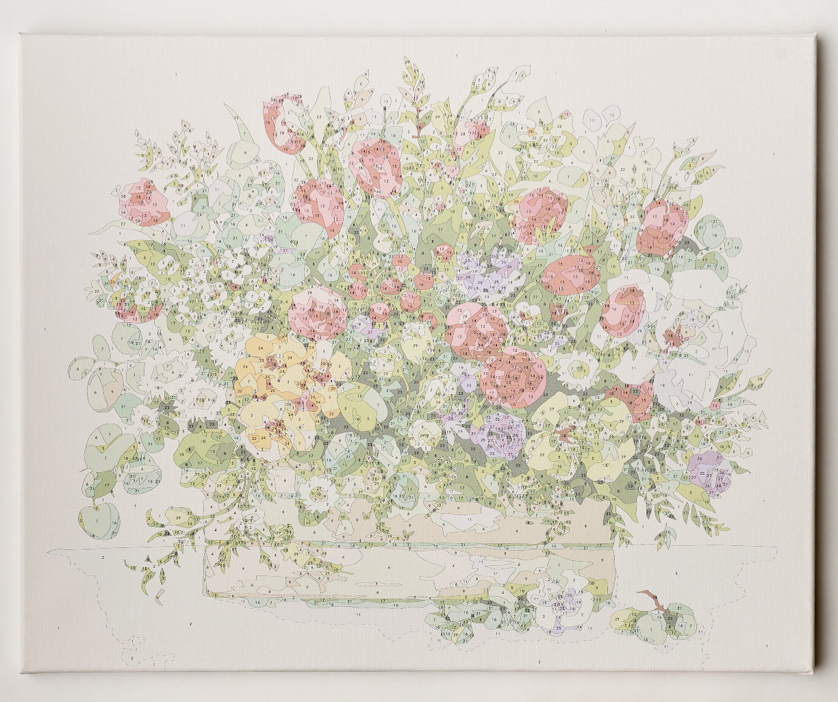 Painting by numbers - MG2183e - Bouquet with Red Tulips Image 6