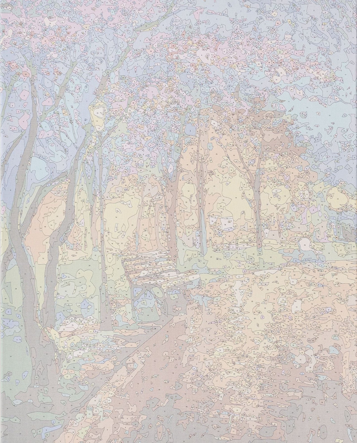 Painting by numbers - MG2411e - Autumn Evening Image 6