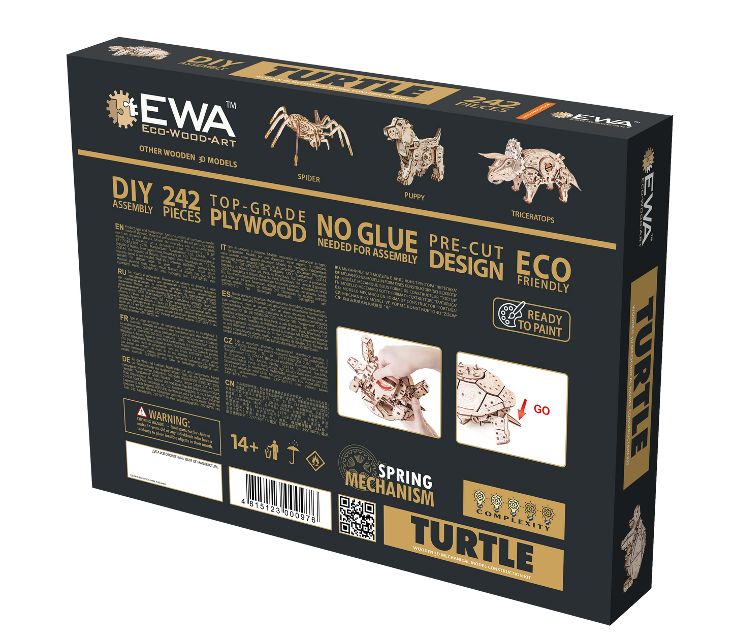 BEW003E - будівельний комплект механічної моделі «кошеня»