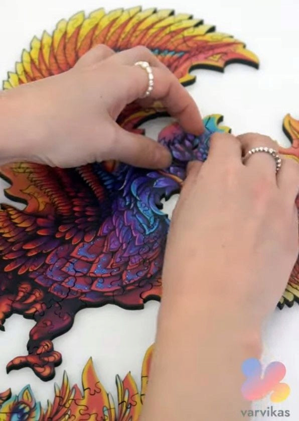 PW018E - Holzrätsel "Phoenix" (300pcs)