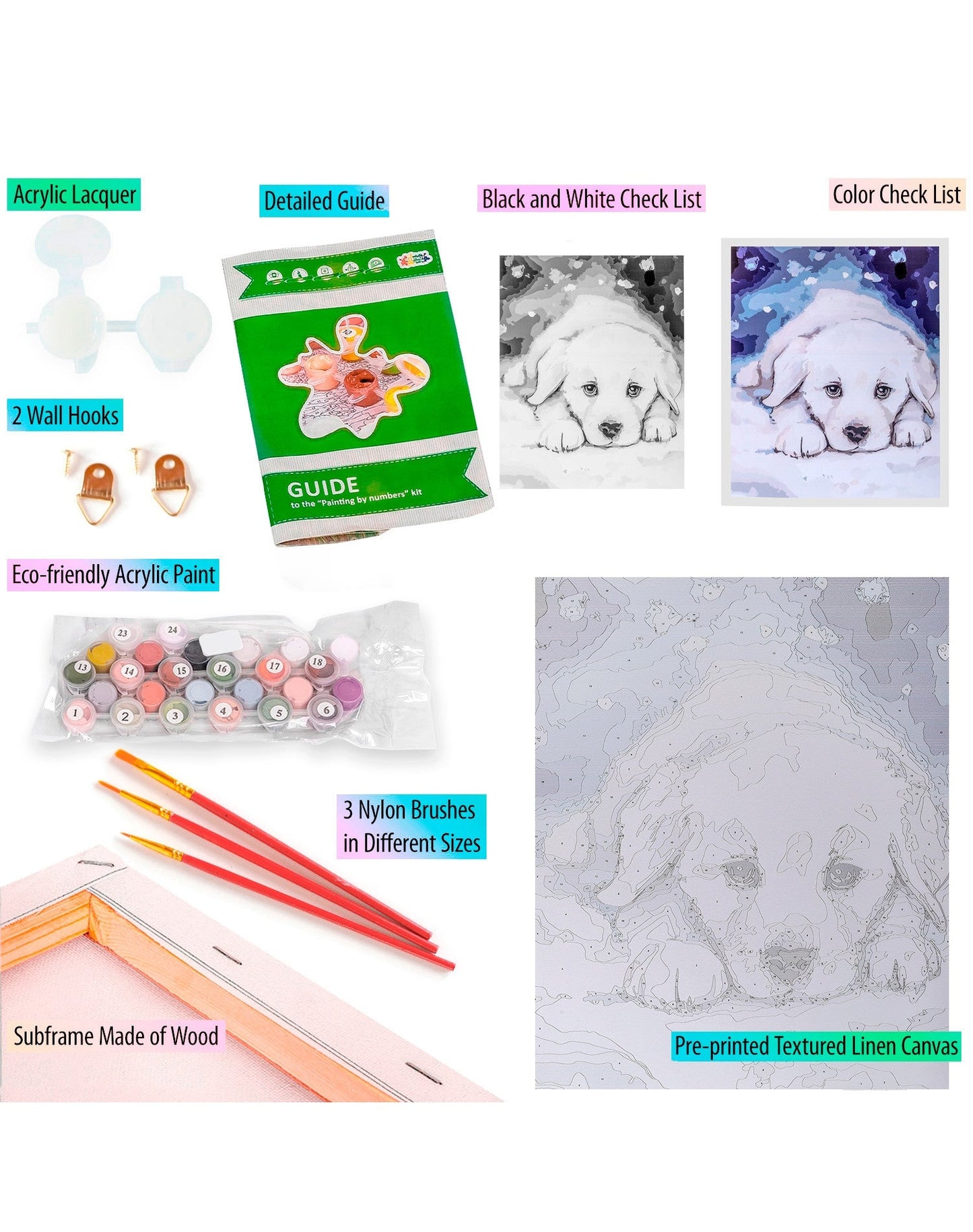 Painting by numbers - MG2084e - Bringing happiness Image 5