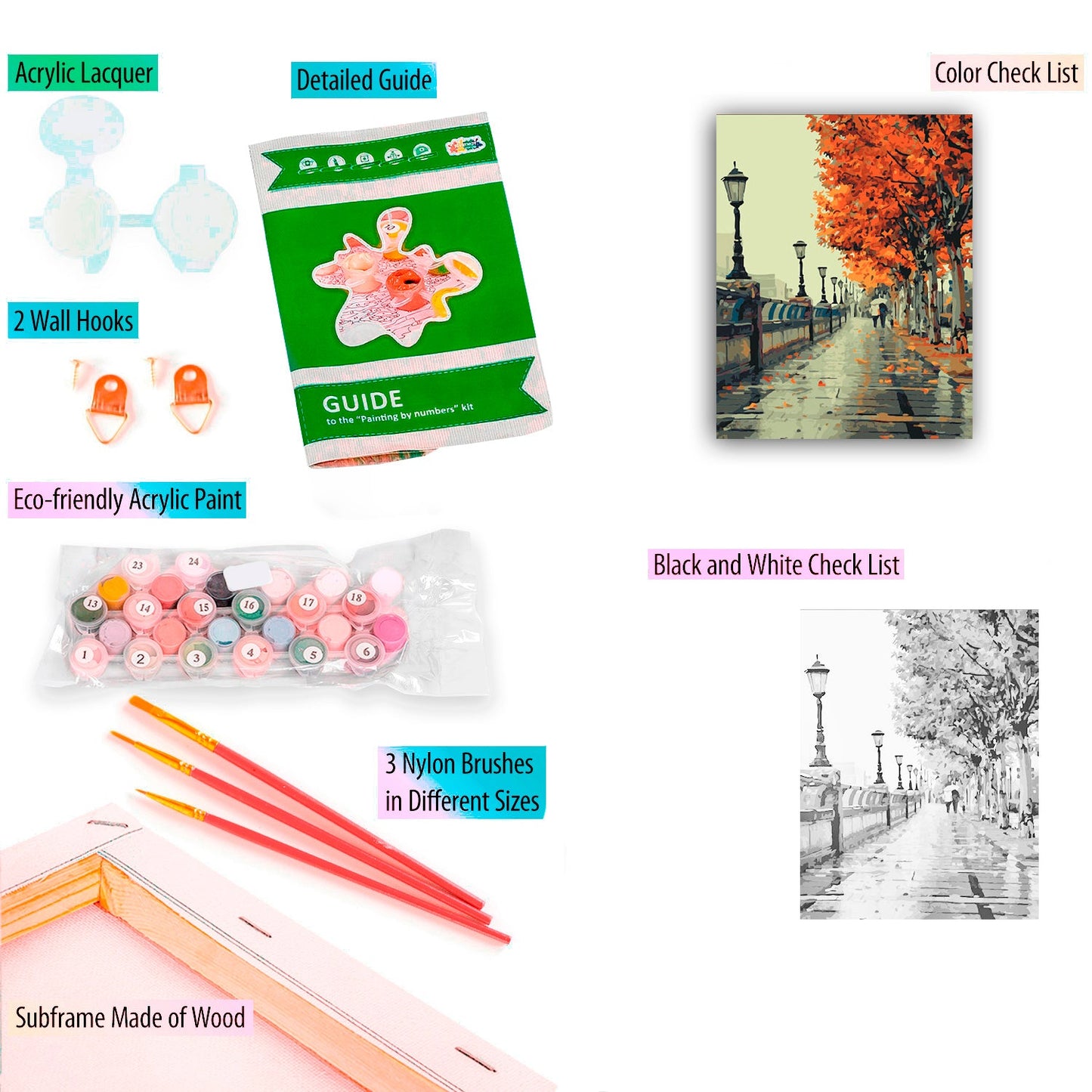 Painting by numbers - MG539e - Autumn Image 5