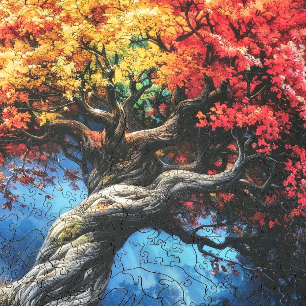 PW047E - дерев'яні головоломки "Осінні кольори"