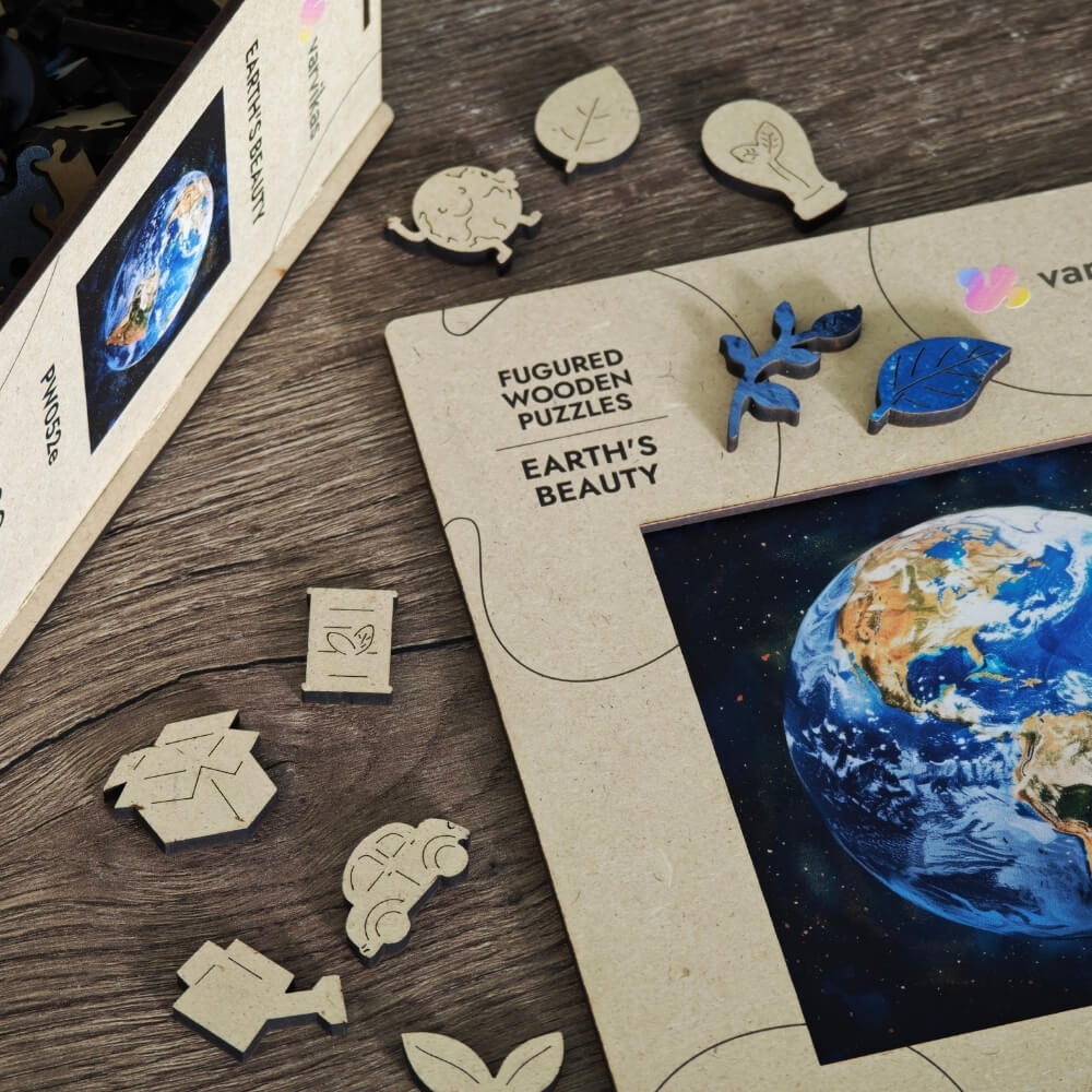 PW052E - Дерев’яні головоломки "Краса Землі"