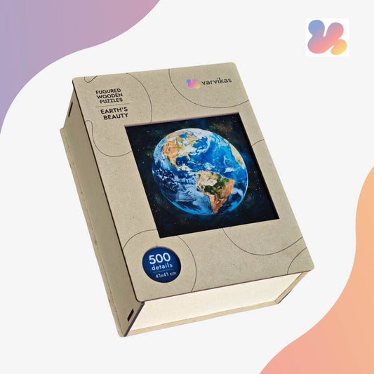 PW052E - деревянные головоломки "красота земли"