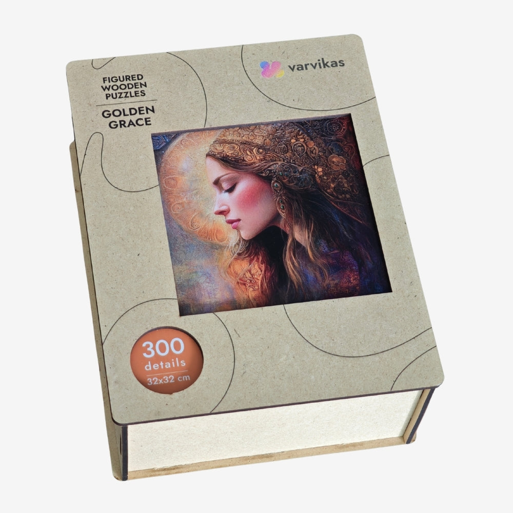 PW051E - дерев'яні головоломки "Золота благодать"