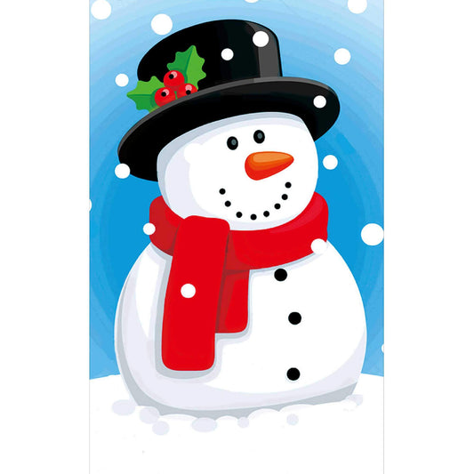 Diamond painting - LC023e - Happy Snowman Image 1