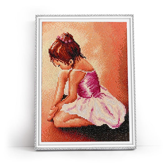 Живопись бриллиантами - LE038E - Balleerina Baby