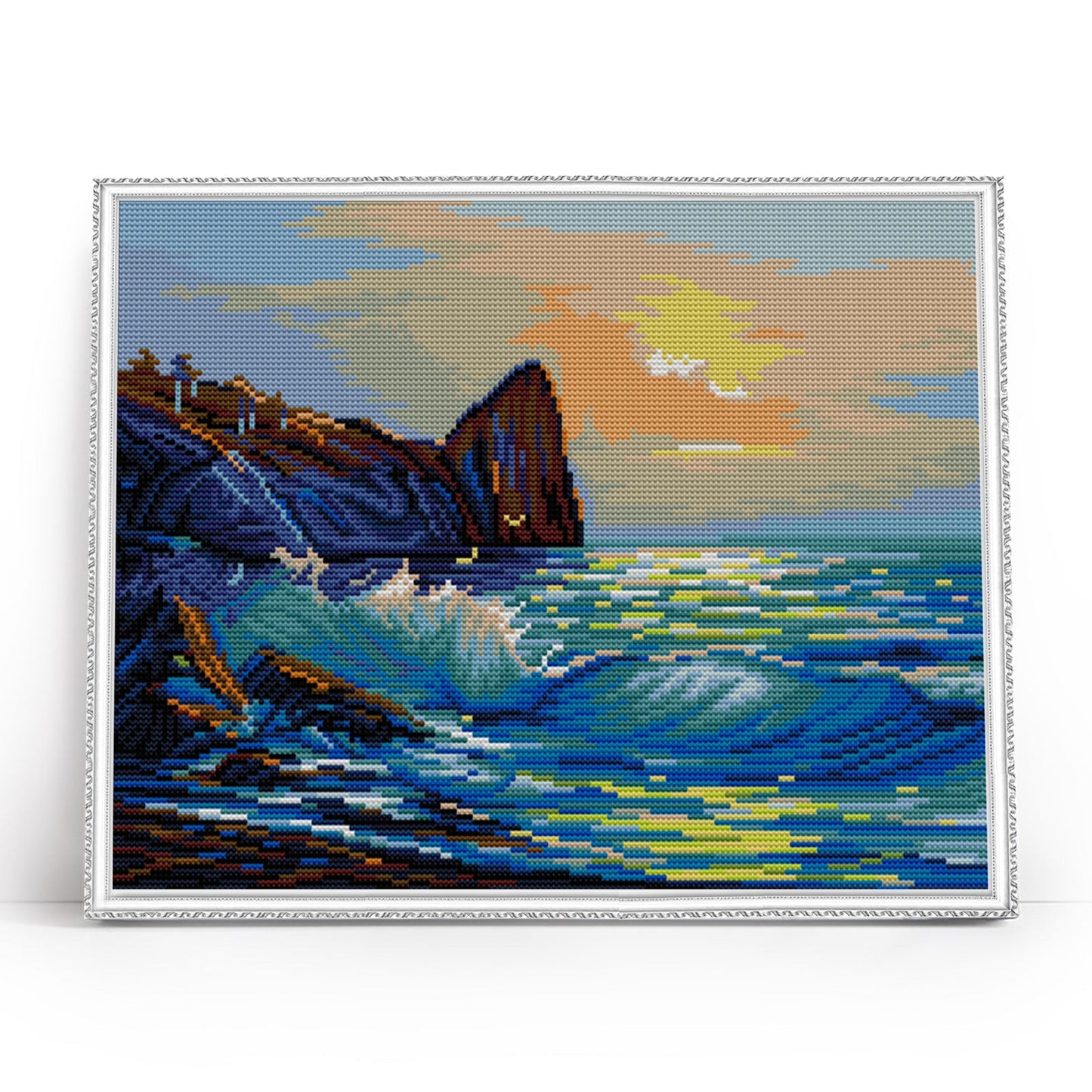 Diamond painting - LG258e - Coastal Landscape Image 1