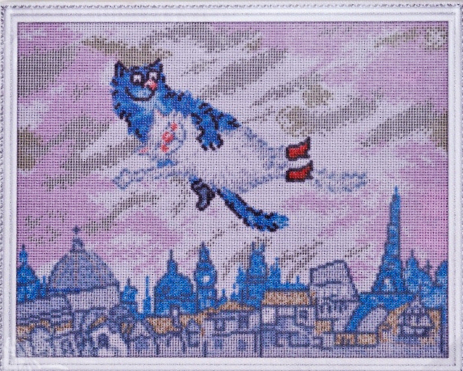 Diamond painting - LG279e - Cats - Flying in a Dream Image 6