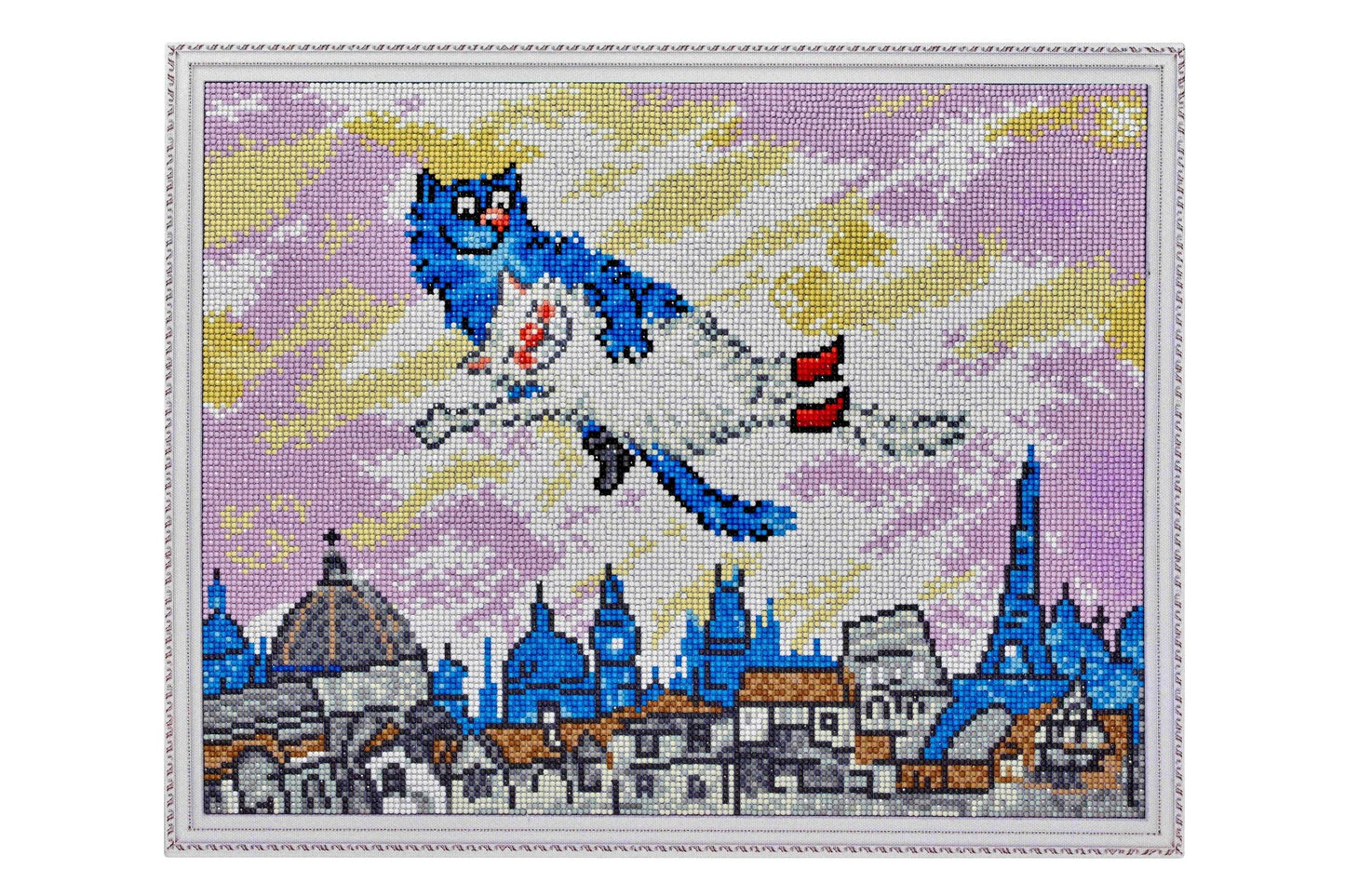 Diamond painting - LG279e - Cats - Flying in a Dream Image 3