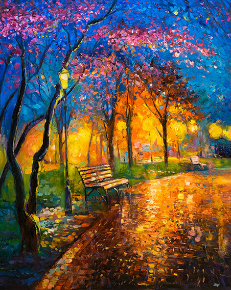 Diamond painting - LG286e - Autumn Evening Image 1