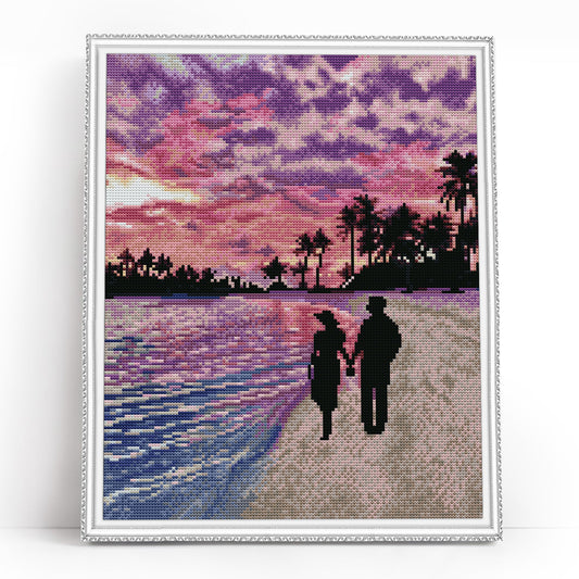 Diamond painting - LG346e - Romantic walk