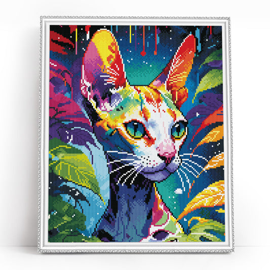 Diamond painting - LG351e - Tropical sphynx