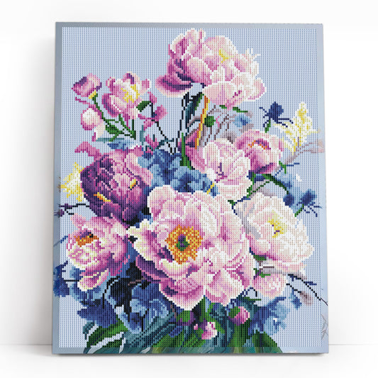 Diamond Painting - LG355e - Peony Reverie