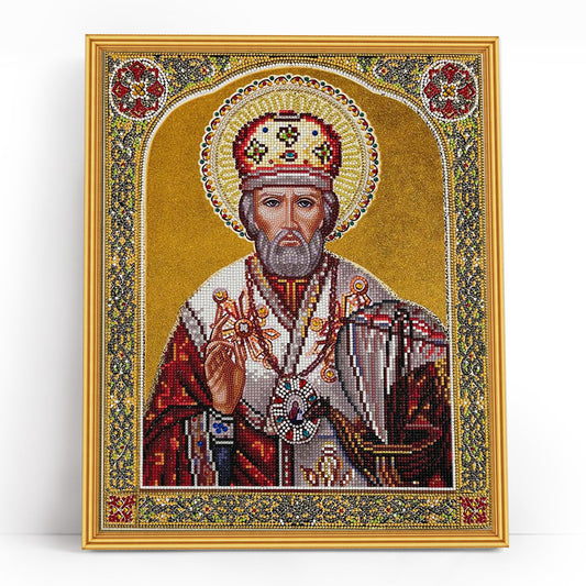 Diamond painting - LGPS003e - Icon of St. Nicholas