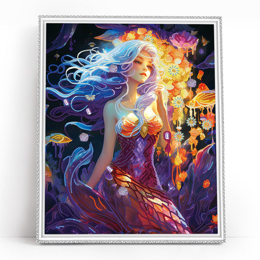 Diamond painting - LGPS006e - Charming Mermaid