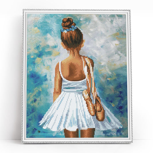 Diamond painting - LGPS010e - Young ballerina