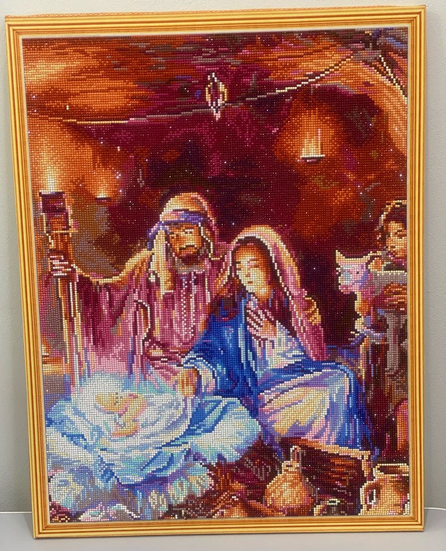 Diamond painting - LMC024e - The Birth of Jesus Christ Image 3