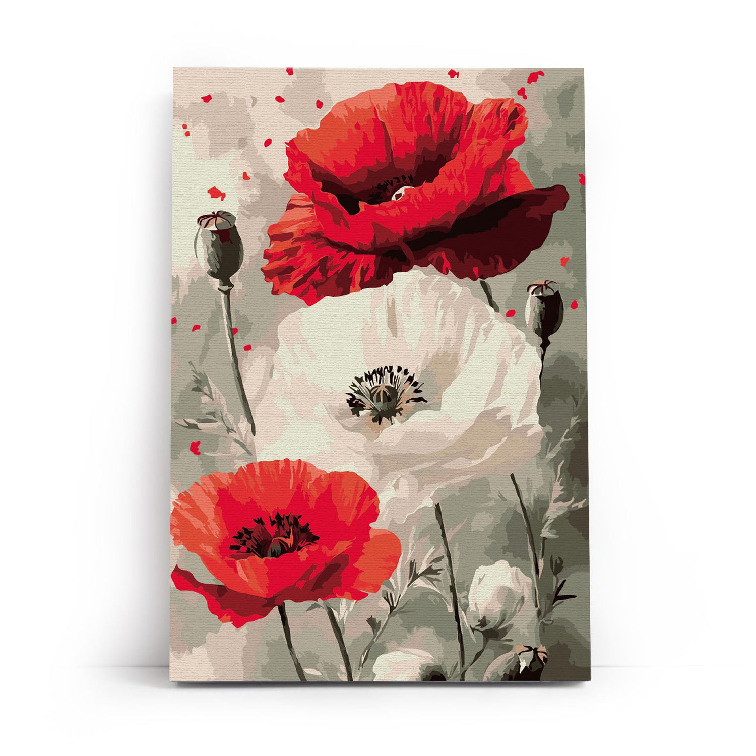 絵画 Ruby-red Flowers 絵画 Ruby-red Flowers RED FLOWER - Original Painting – Shop