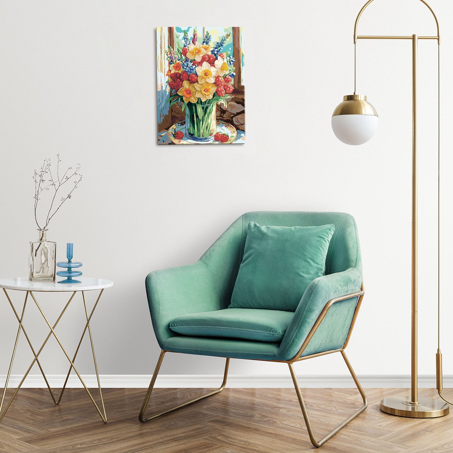 ME1183e - Summer in Vase