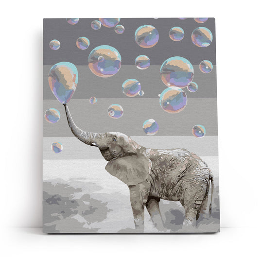 MG2492E - Elefant in einer Traumlandschaft