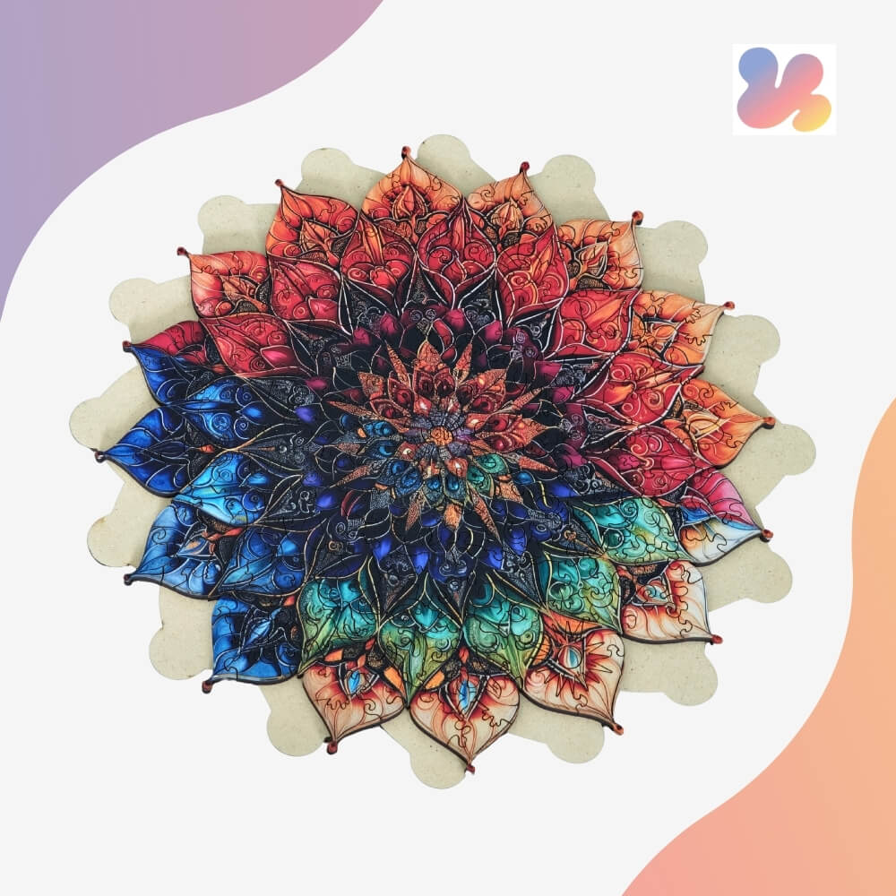 PW049E - Drewniane łamigłówki „Święte wzory”