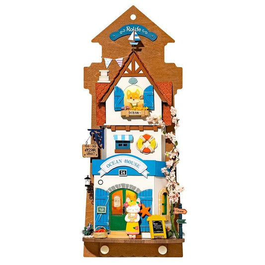 DIY Wall Hanging Miniature House Kit - Roombox - RDS022e - Island Dream Villa Image https://storage.yandexcloud.net/protsvetnoy-media/18669/RDS022e_box.jpeg