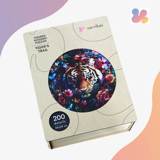 PW043E - дерев'яні головоломки "Tiger's Trail"