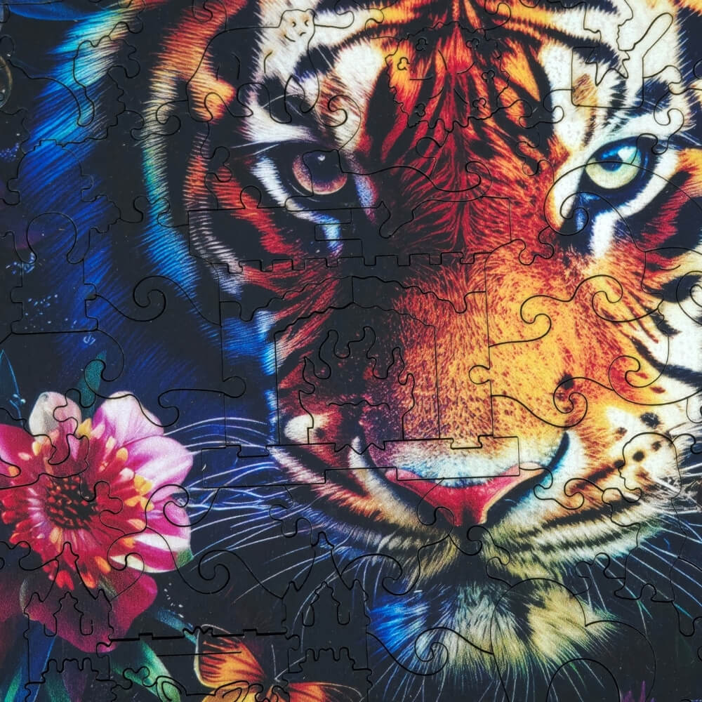 PW043E - Holzrätsel "Tiger's Trail"