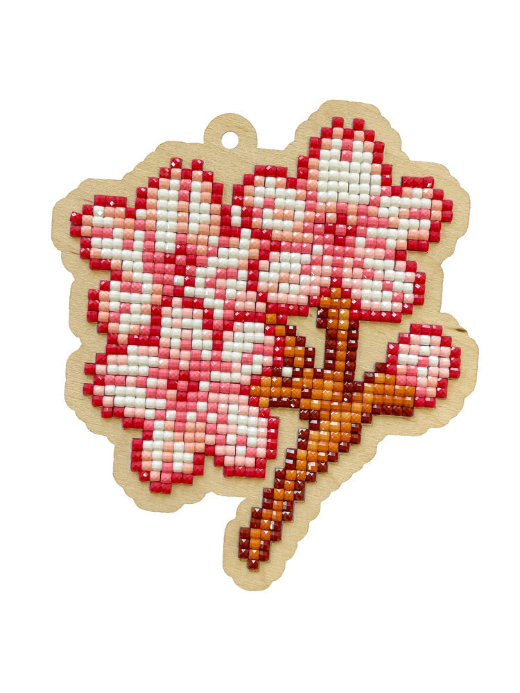 Diamond painting - U0115e - Pendant "Sakura branch" Image 1