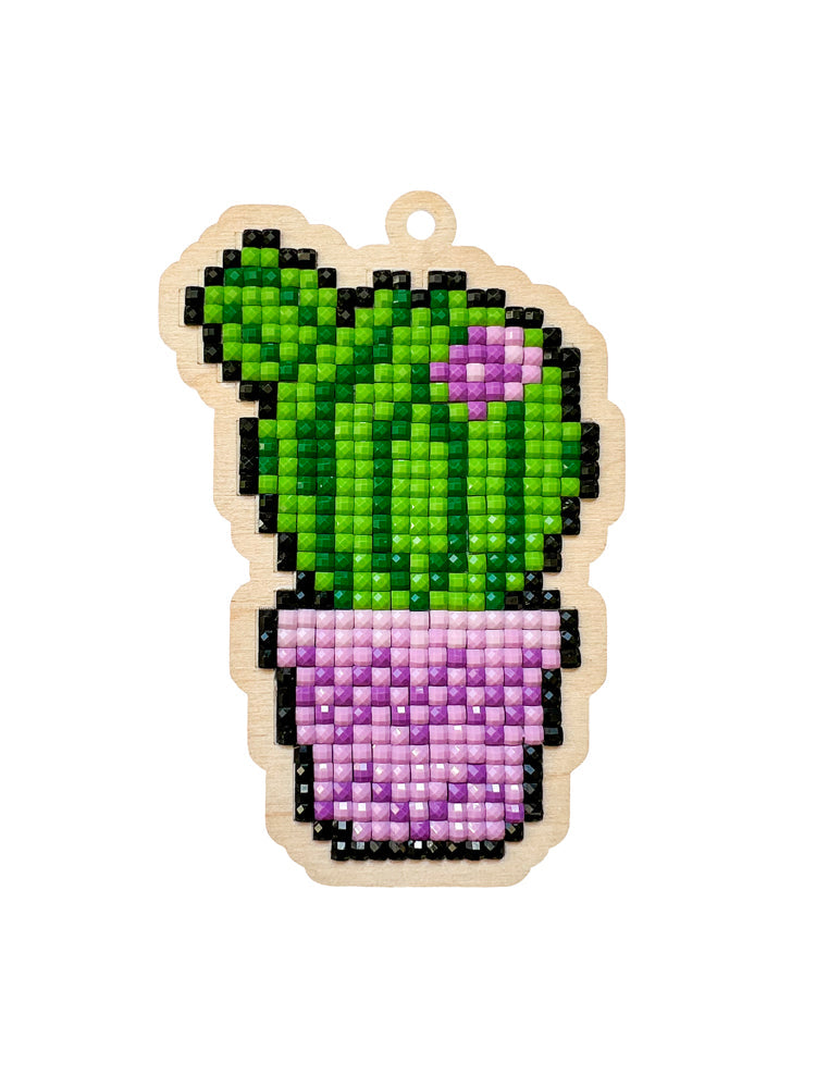 Diamond painting - U0142e - Pendant "Cactus" Image 1