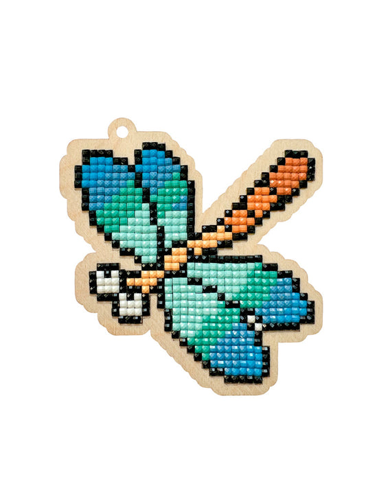 Diamond painting - U0196e - Pendant "Dragonfly" Image 1